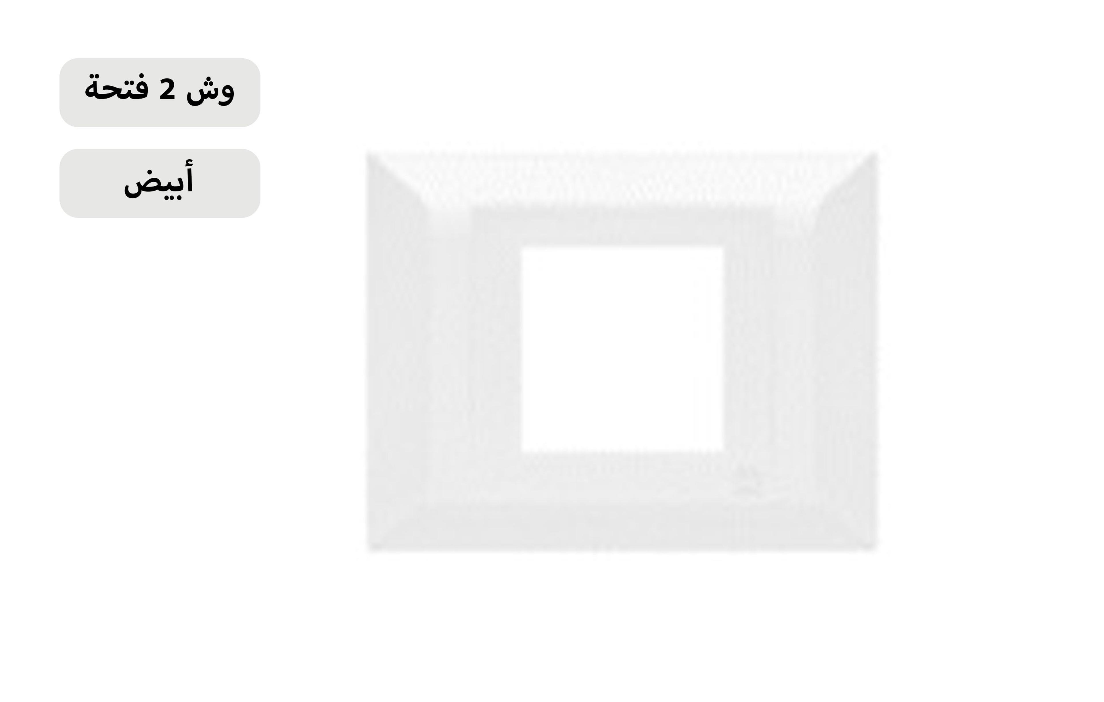 وش 2 فتحة بيج MK مستطيل