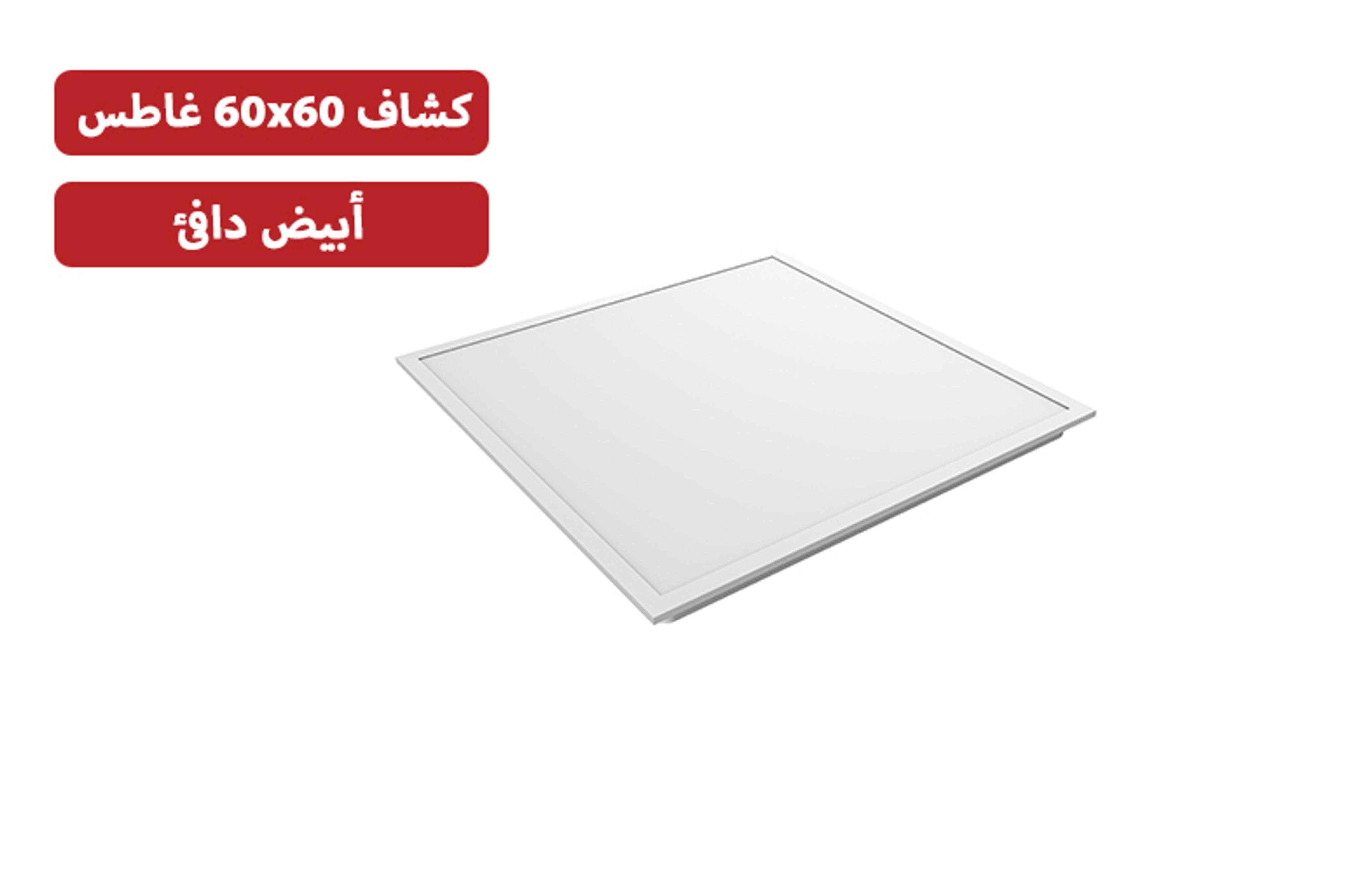 كشاف السويدي 60x60 أبيض دافئ 42 وات غاطس